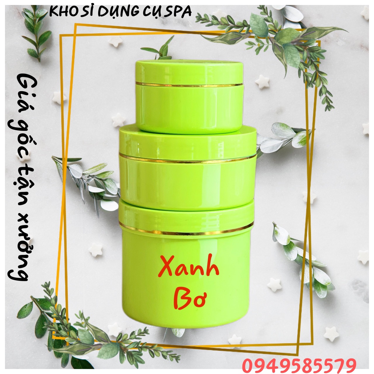combo 50 hủ 100gr màu đen