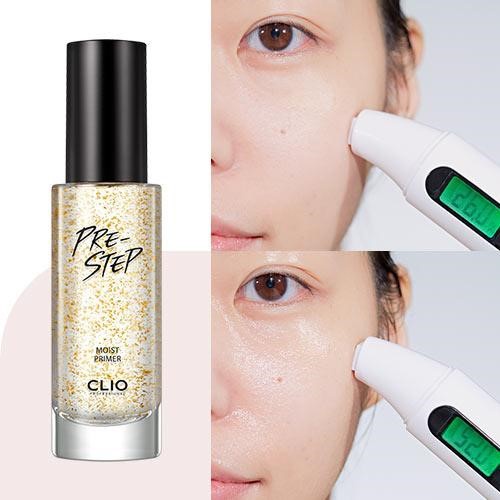 Kem lót clio pre-step primer moist primer da khô - pore primer da dầu - bebeau