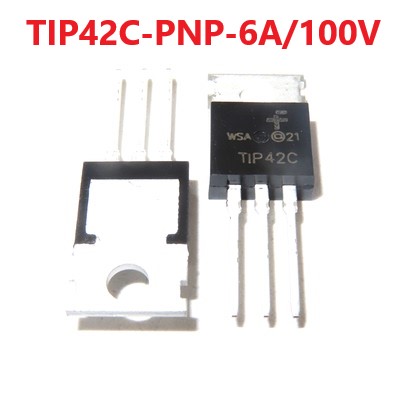 Transistor công suất npn tip41 -to220 6a/100v ngược, tip42- thuận