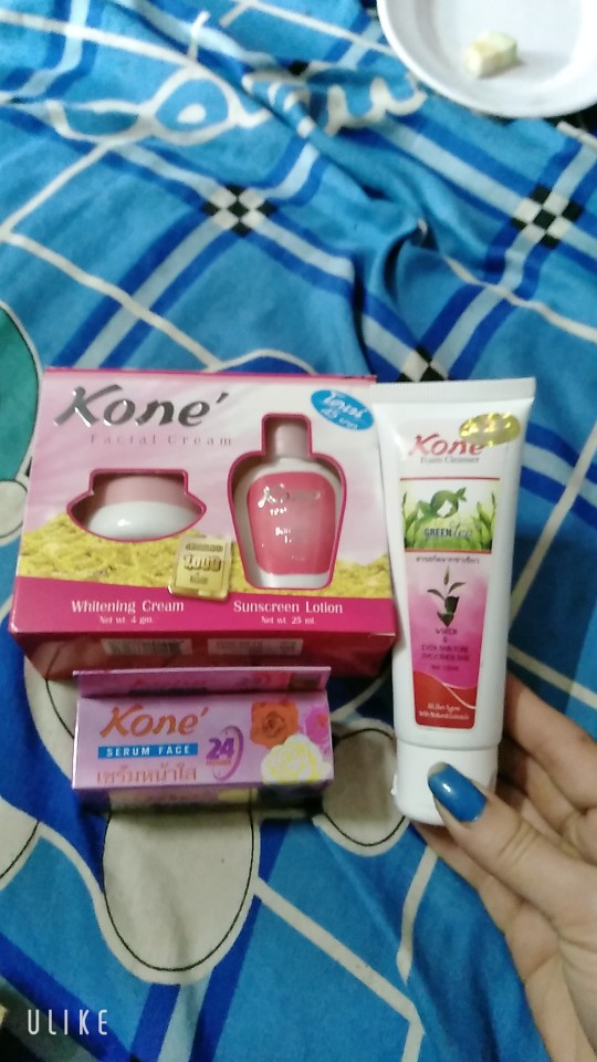 combo 3 món kone thái lan dành cho da  nám, tàn nhang
