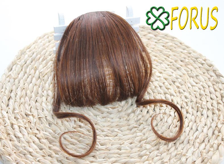 Tóc giả mái thưa mai xoăn M03, màu [nâu đỏ 2/33]