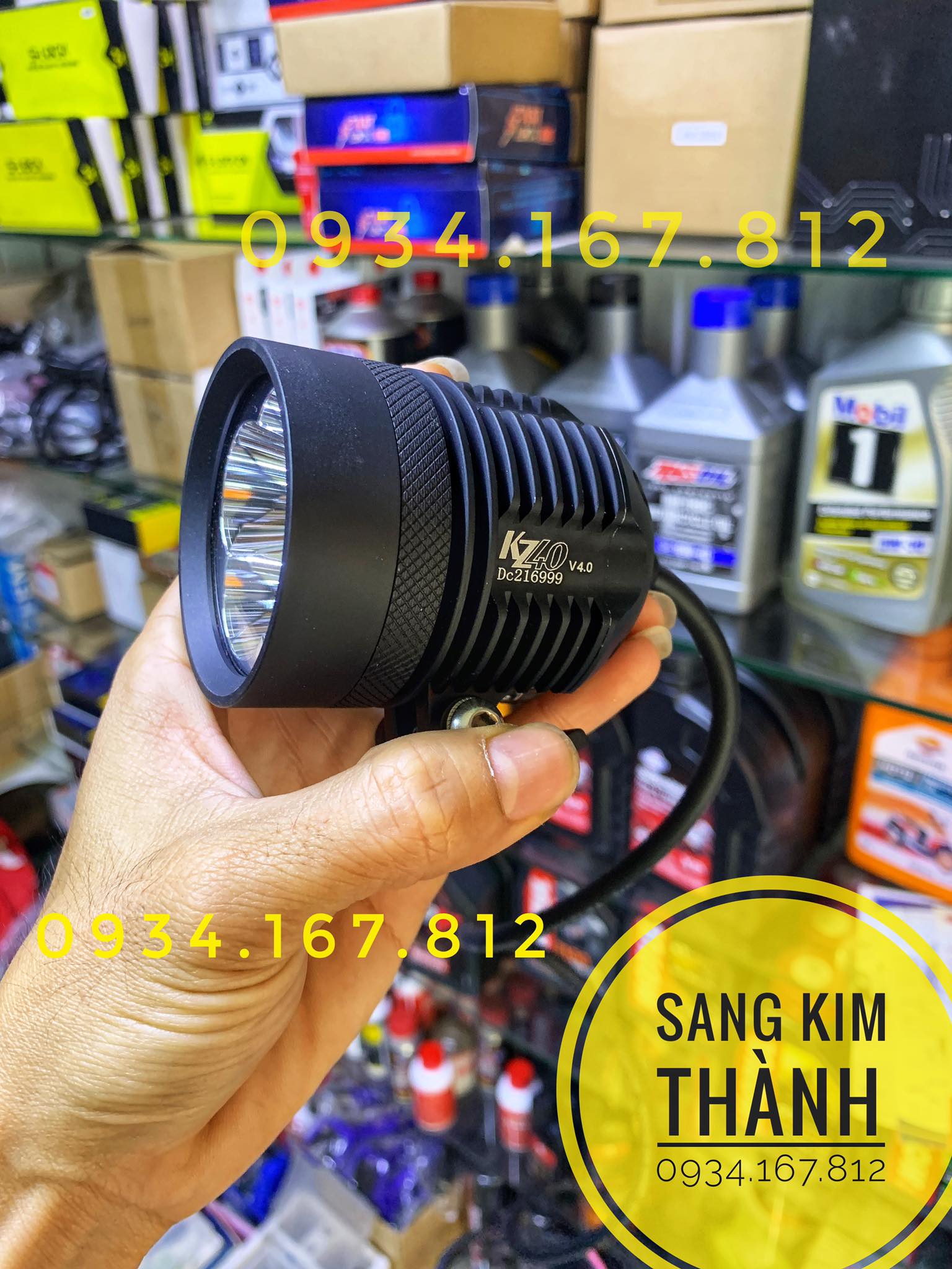 Đèn Trợ Sáng Kenzo Kz40 v4.0 Chip Led Osram Đức