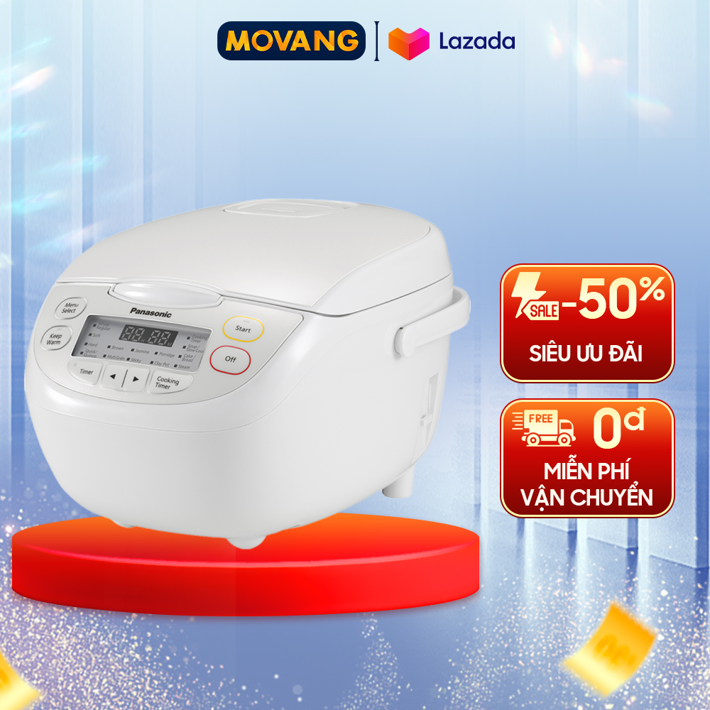 [GIAO TẠI HCM] - Nồi cơm điện tử Panasonic 1 lít SR-CL108WRAM