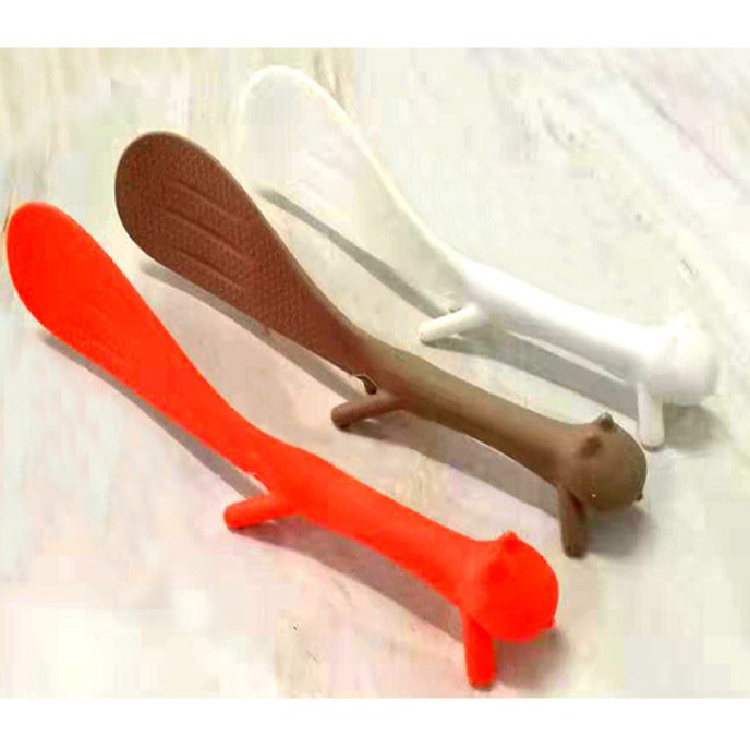 Muỗng thìa xới cơm lúa mạch hình con sóc