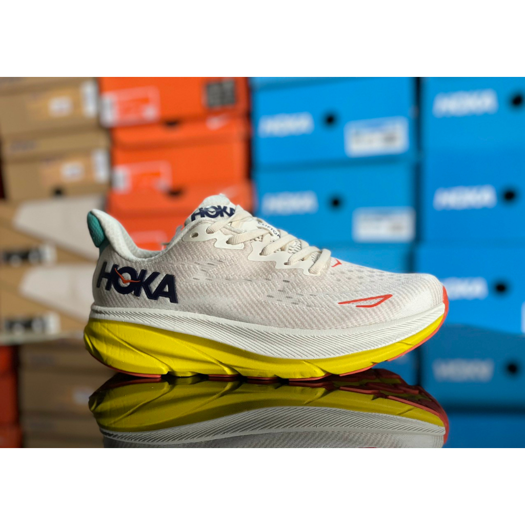 Giày Hoka Clifton 9 Running Hàng Chuẩn Full Box Full Size