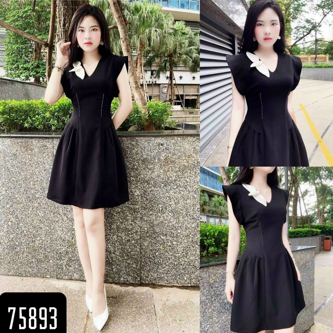 ĐẦM DỰ TIỆC SIÊU SANG CHẢNH THỜI TRANG MỚI LANO
