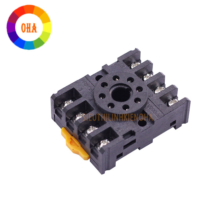 Đế Relay Timer Thời Gian 8P