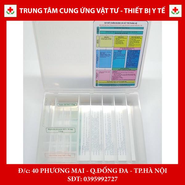 Hộp chống sốc phản vệ dùng trong y tế (vỏ không kèm thuốc)