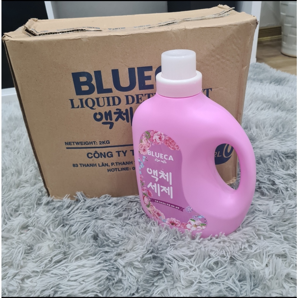 Nước giặt blue Hàn Quốc can 2000ml