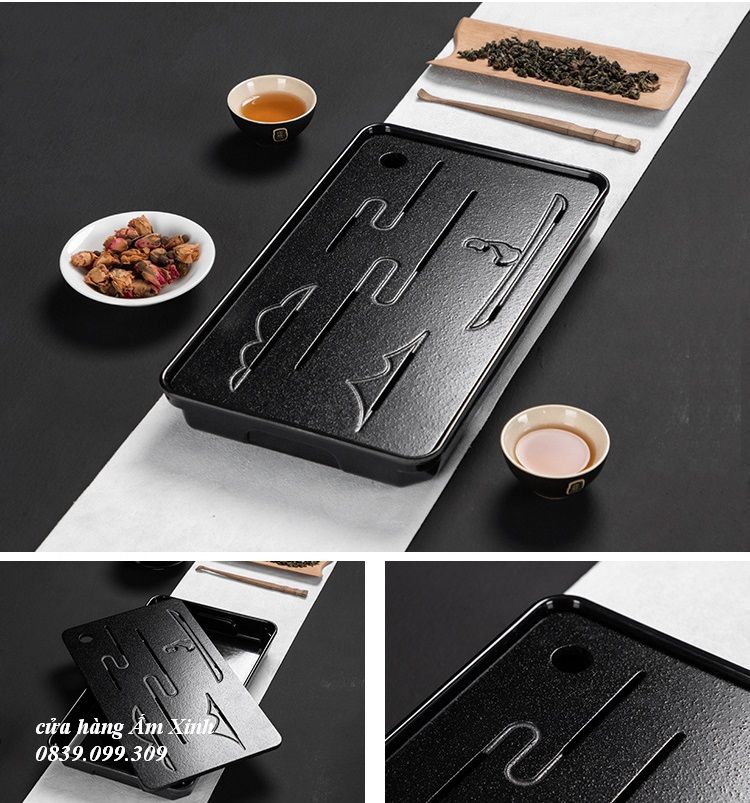 Khay Trà Melamine dùng cho bàn trà đạo