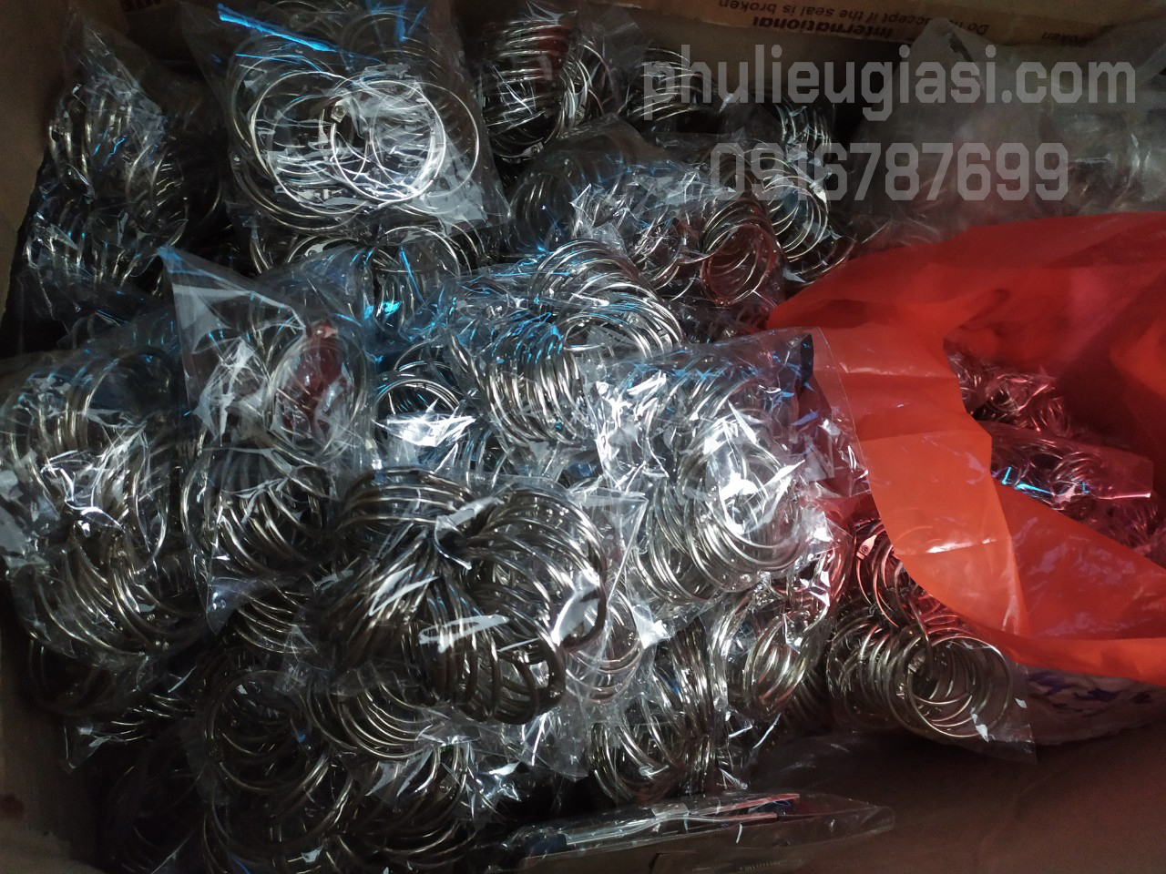 [HCM]COMBO 50 KHOEN MỞ MÀU BẠC 2.6 CM