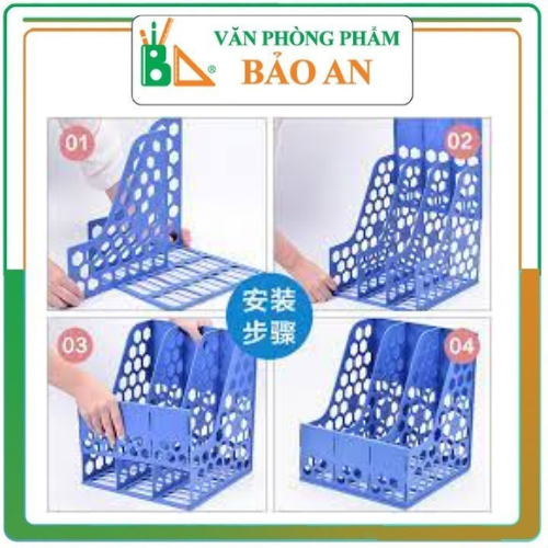 Khay đựng tài liệu 3 ngăn Guangbo ,là sản phẩm tiện dụng, thường được dùng trong các văn phòng công sở, trường học