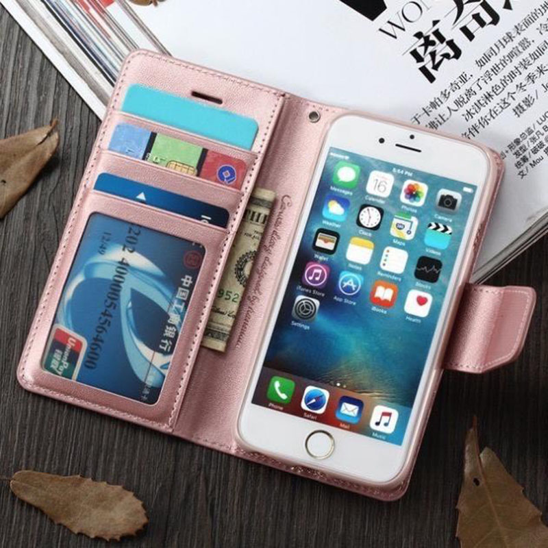 [Bao Xịn] Bao da dạng ví Hanman iphone X, Xs, XR, Xs Max, iphone 6, 6s, ip 7, ip 8, ip SE, iphone 6 Plus, 6s Plus, 7 Plus, 8 Plus có nắp gập, ngăn đựng thẻ ATM tiền tiện lợi, cao cấp