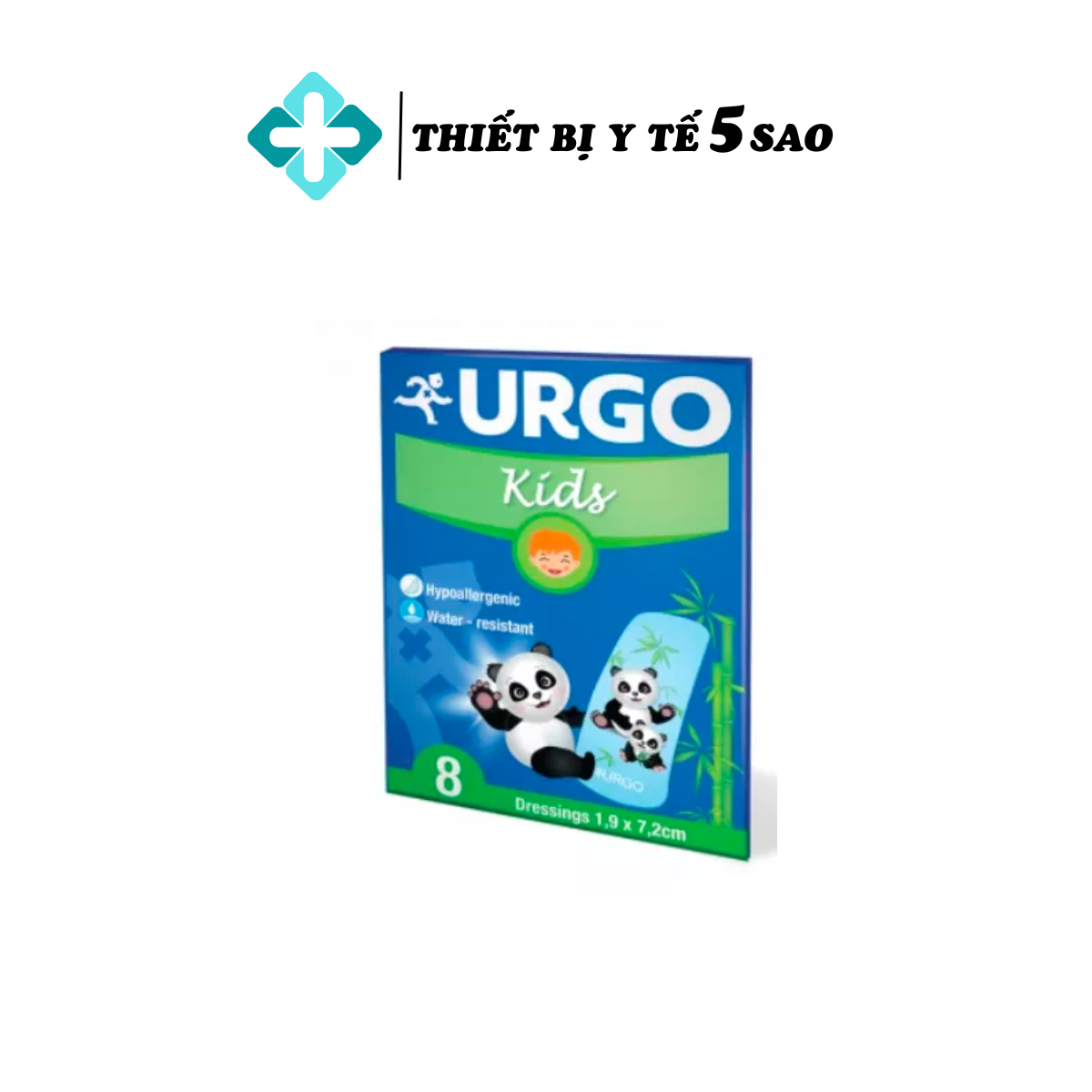 Băng dán cá nhân trẻ em Urgo kid ( hộp 8 miếng )