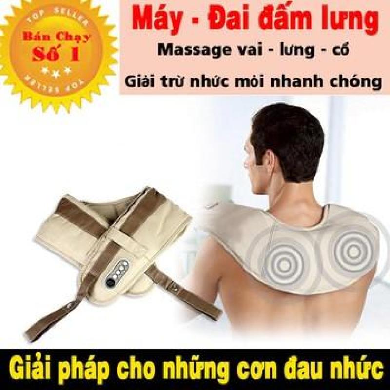 BẢO HÀNH 1 ĐỔI 1 - Đai massage lưng và vai trị liệu nhức mỏi chữa đau lưng và nhức mỏi vai tốt nhất