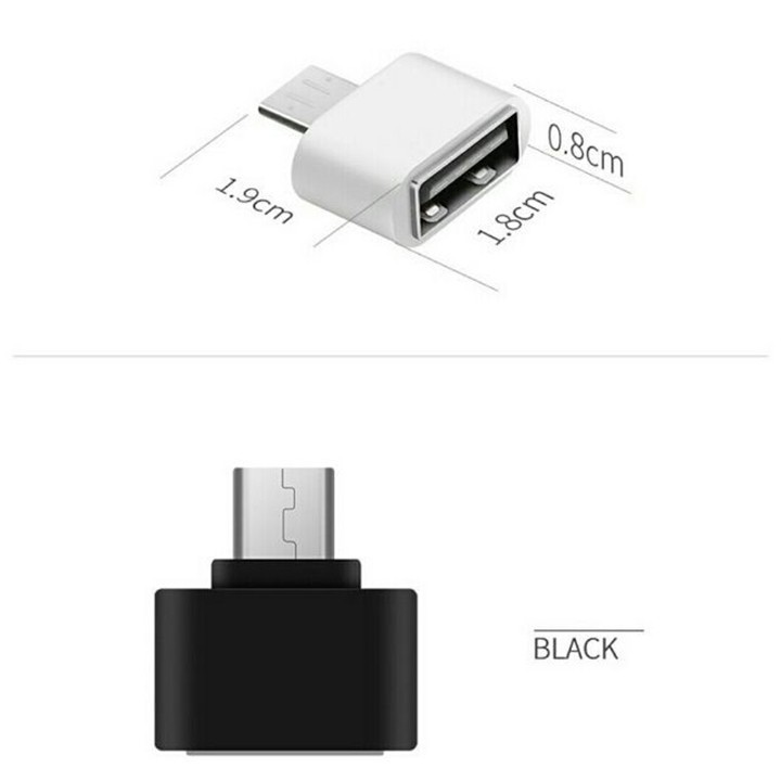Jack chuyển otg type c | cáp otg micro usb | cáp otg iphone