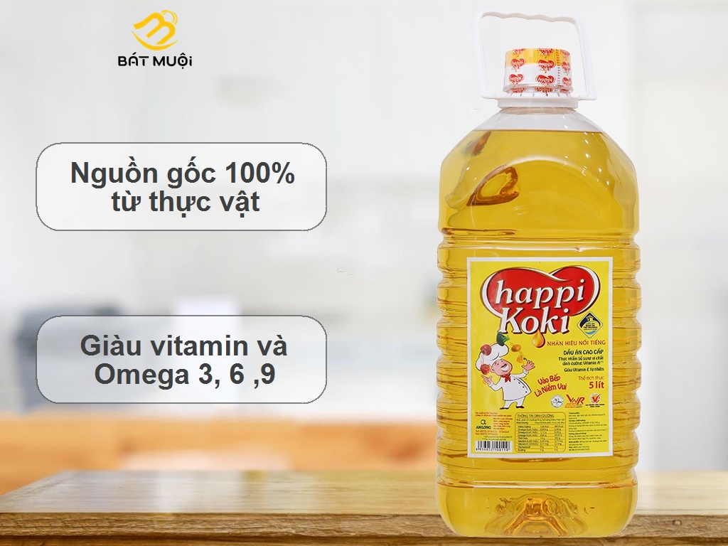 Dầu ăn cao cấp chai 2 lít - BAT MUOI