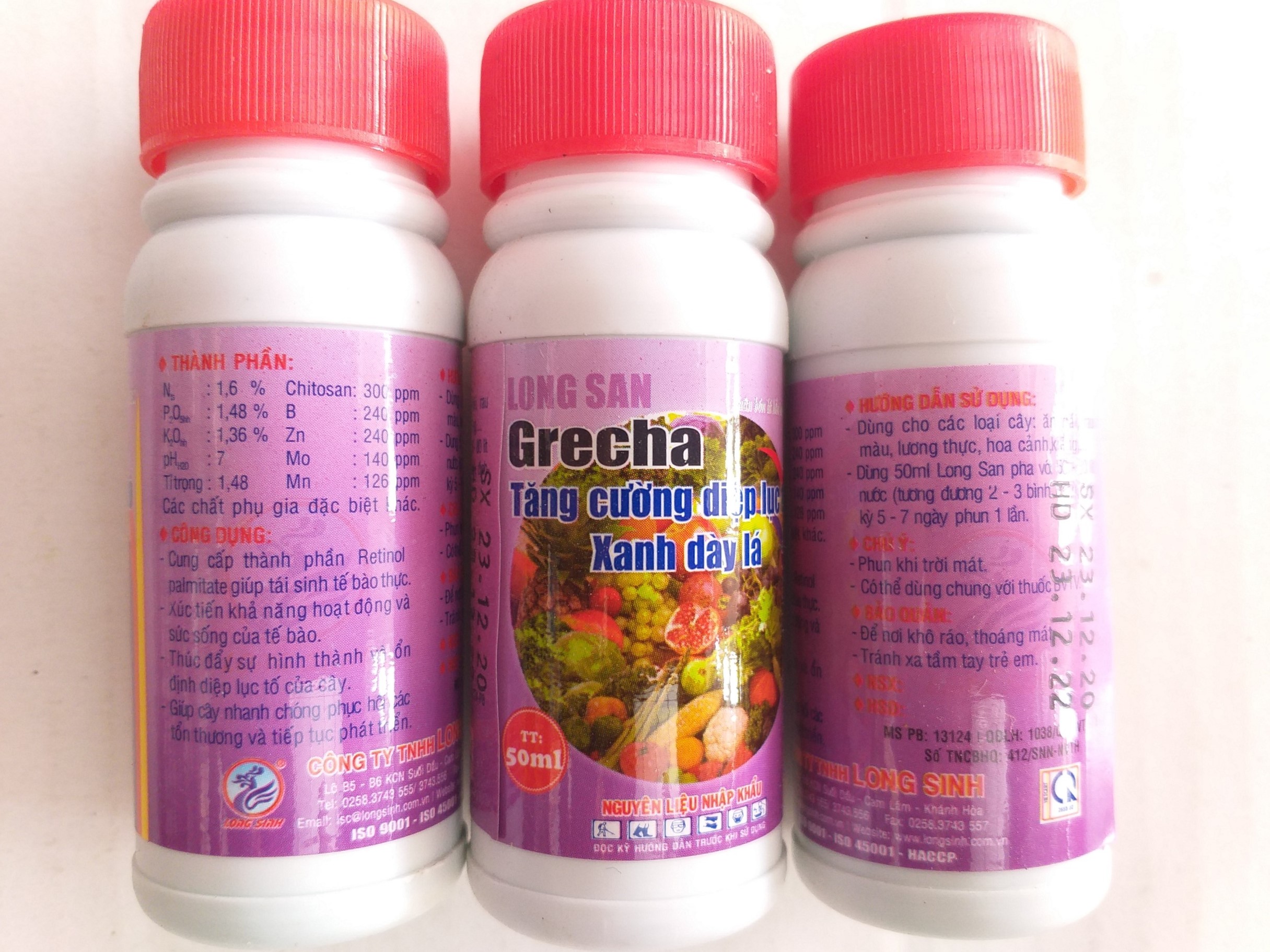 Phân vi lượng bón rễ - LS - Grecha - 50ml