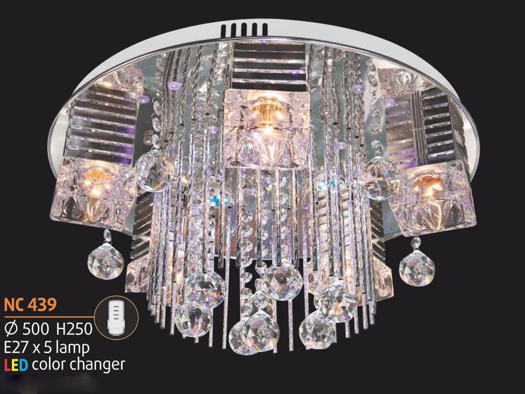 Đèn mâm LED ốp trần hiện đại VKT-NC-439