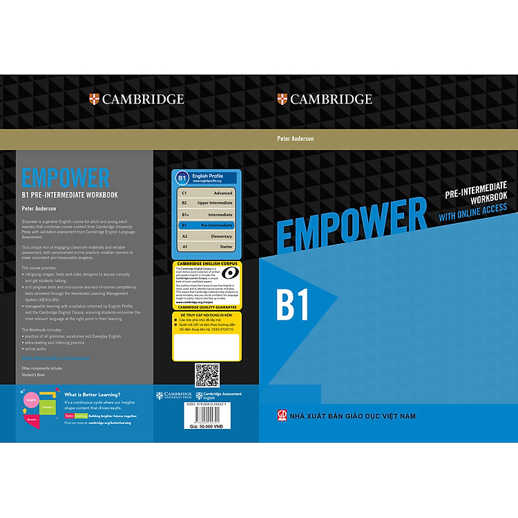 COMBO Sách Empower B1 Pre-intermediate Student’s Book and Workbook with Online Access