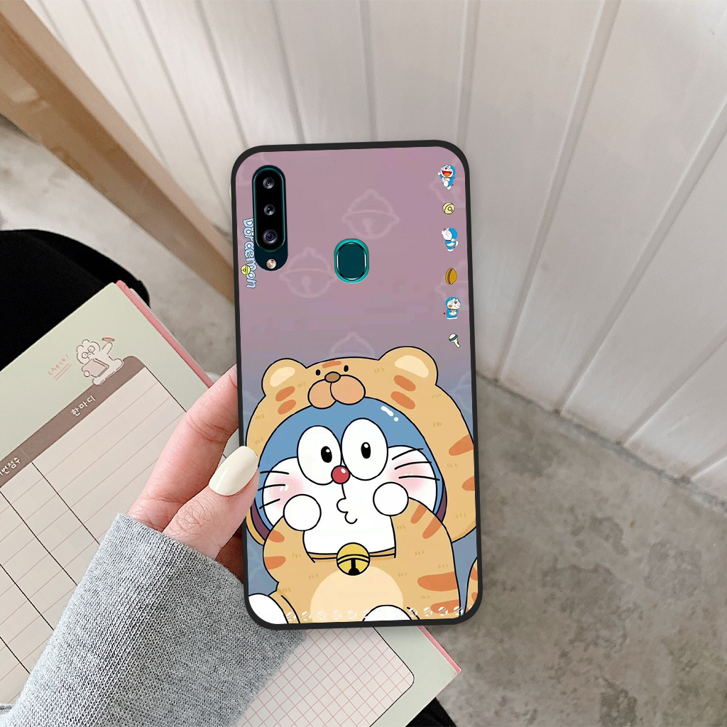 Ốp lưng Samsung Galaxy A20s hình cặp đôi, couple hoạt hình dễ thương