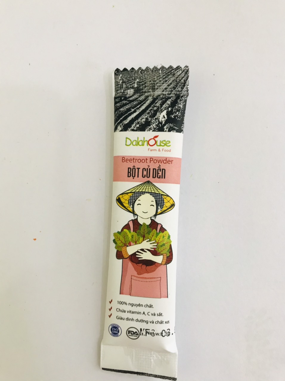 Bột rau củ sấy lạnh Dalahouse gói nhỏ 3gr