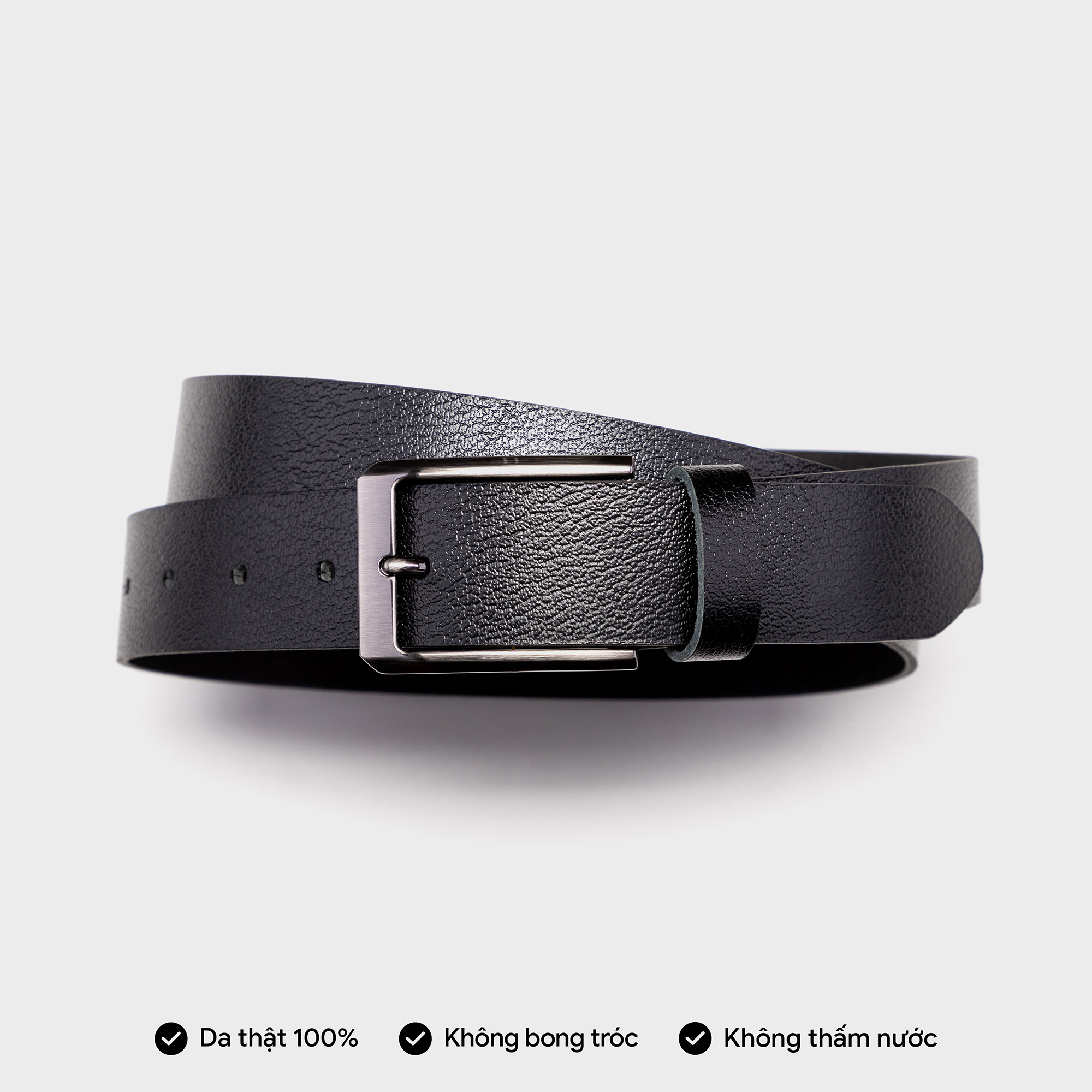 Thắt lưng nam thời trang da bò thật TRITA RTL038