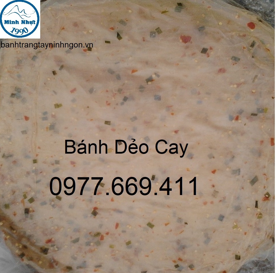 1KG BÁNH TRÁNG DẺO CAY ( DẺO ỚT )