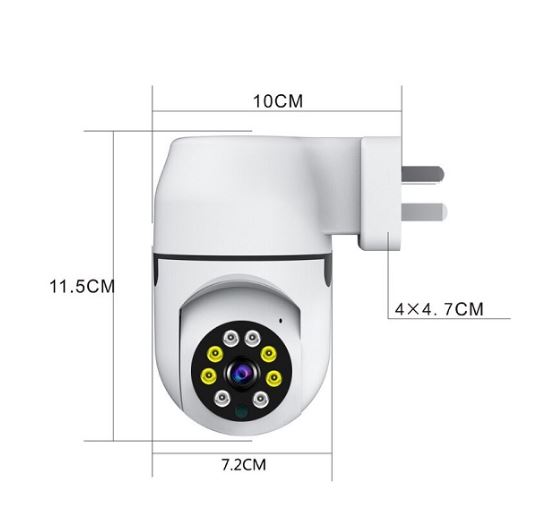 CAMERA IP YOOSEE 360, QUAN SÁT RÕ NGÀY VÀ ĐÊM, Camera IP không dây Yoosee HK212 quay ngày đêm cắm điện trực tiếp tích hợp đèn LED – Hàng Chính Hãng
