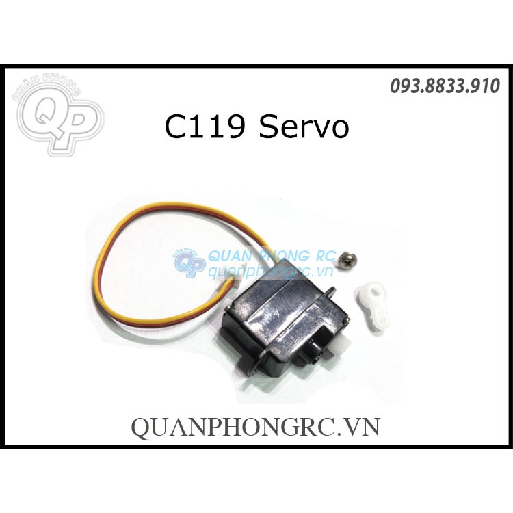 Servo máy bay đồ chơi firefox c119 / c129