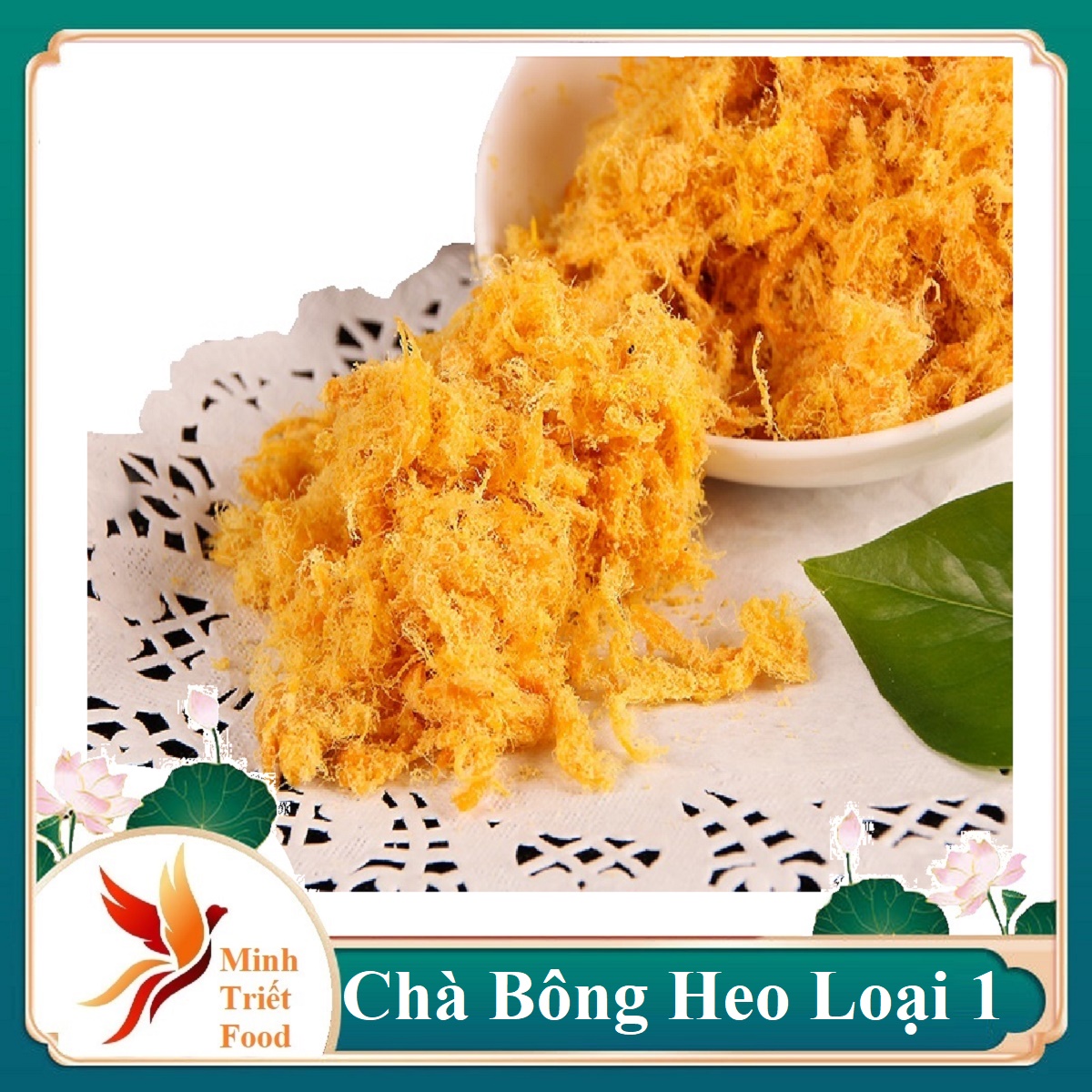 Khô chà bông heo loại 1 thượng hạng thơm ngon nức mũi- đặc sản minh triết