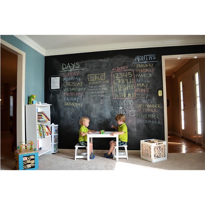 Decal Bảng Viết Phấn / Viết Bút Lông nhiều Size 60*200 ( 3 MÀU )