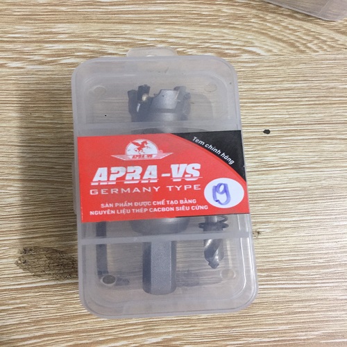 Mũi khoét inox apba phi 19