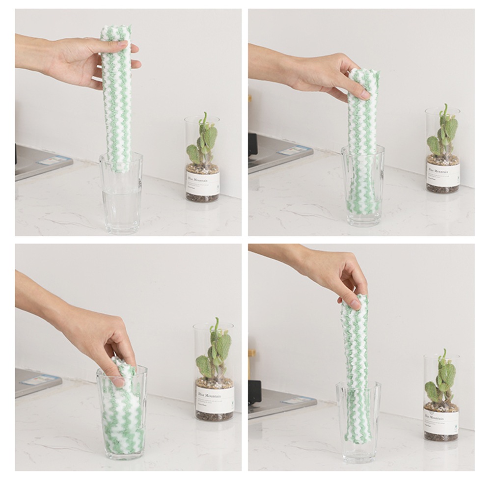 [COMBO 10] Khăn lau đa năng 25 x 25cm siêu thấm hút bo viền