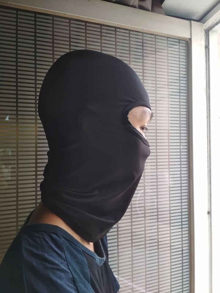Khăn trùm đầu Ninja Full Đen