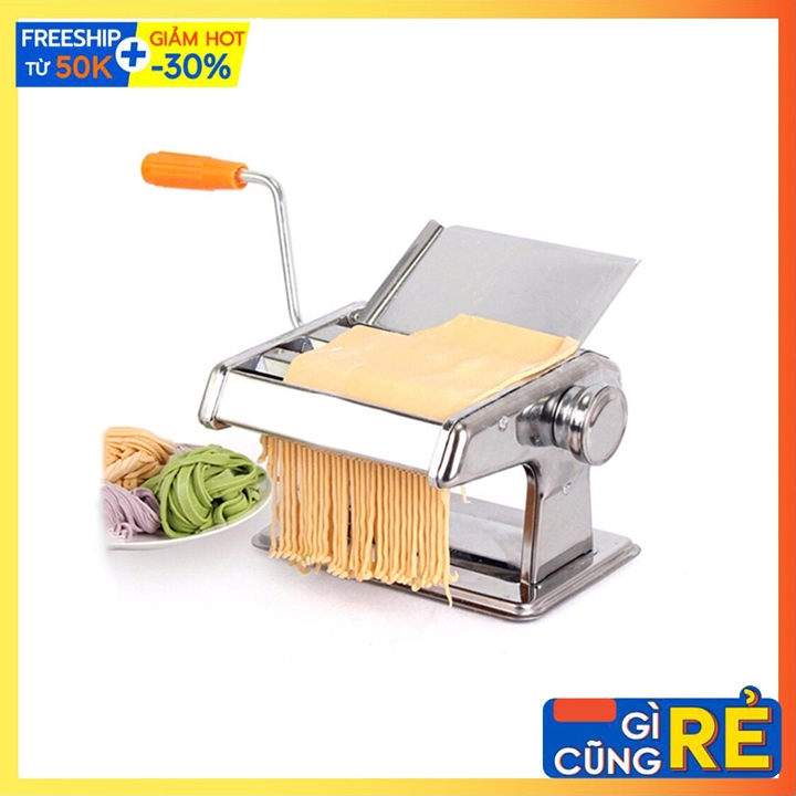 Máy Cán Bột - Máy Cắt Mì 2 Lưỡi Dao