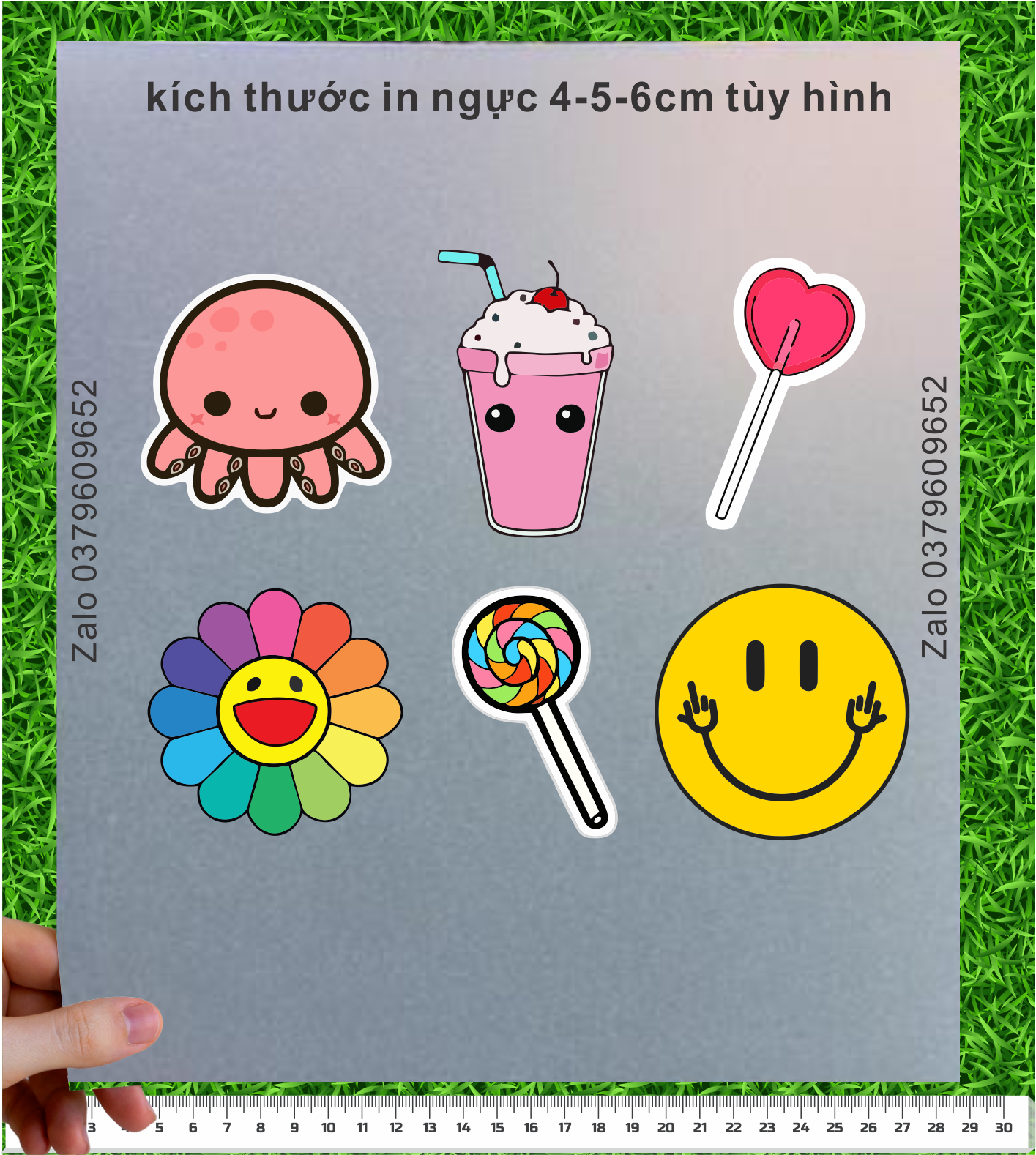 [Sticker ủi nhiệt decal chuyển nhiệt] Hình ủi các sticker đáng yêu chọn lọc post 2