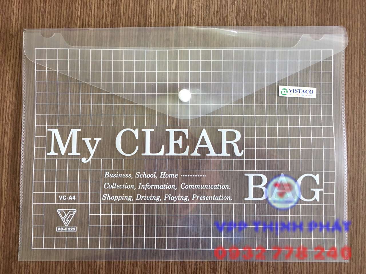 Bìa nút My Clear F4 (12 cái/ 24 cái) - loại dày
