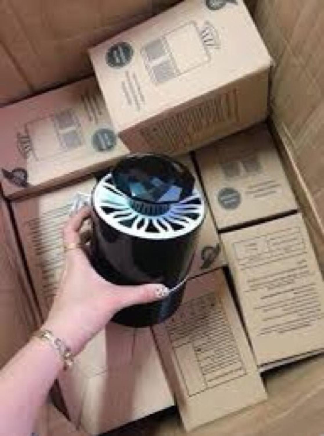 Đèn bắt muỗi hình trụ