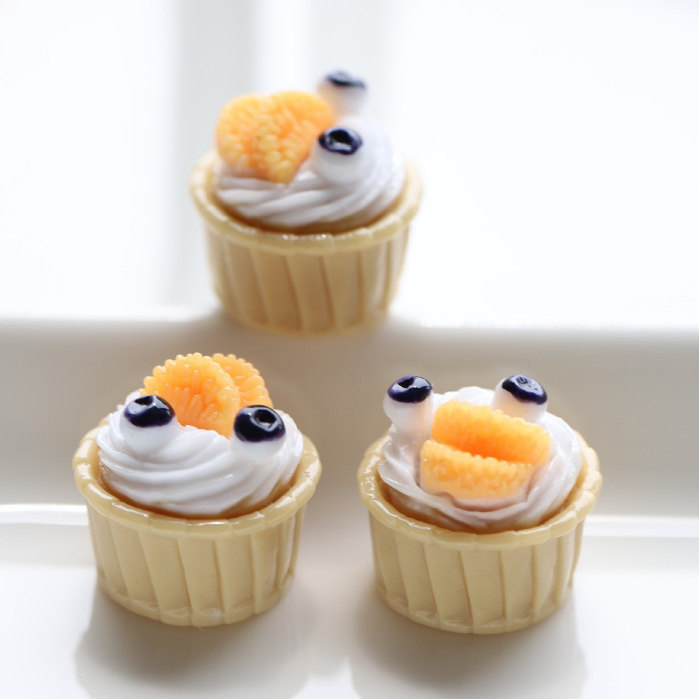 Charm slime/ Dụng Cụ Charm Trang Trí Bánh CupCake Xinh Xắn