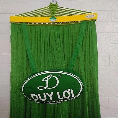 Lưới Võng Xếp Duy Lợi + Gối (Cỡ Lớn Loại 18 Lỗ - Không Kèm Khung)