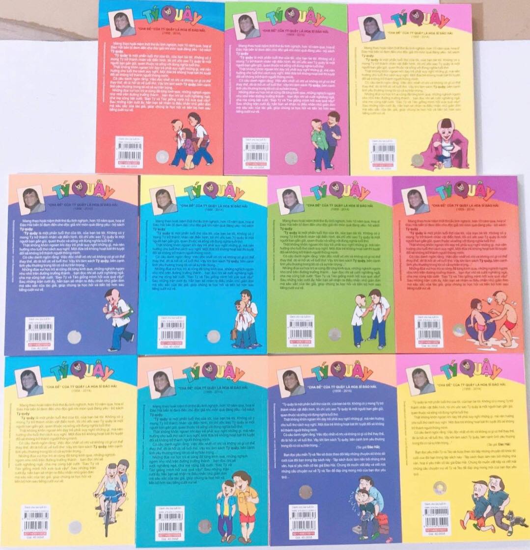Combo truyện tranh Tý Quậy ( 12 tập )