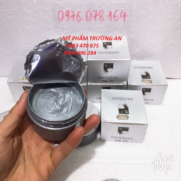 [Mới về] Sáp Tóc Màu Xám Khói Tạo Kiểu Tóc Tạm Thời