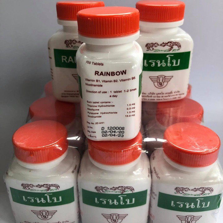 RAINBOW TANG CO CHO GA DA - HU x 100 VIÊN