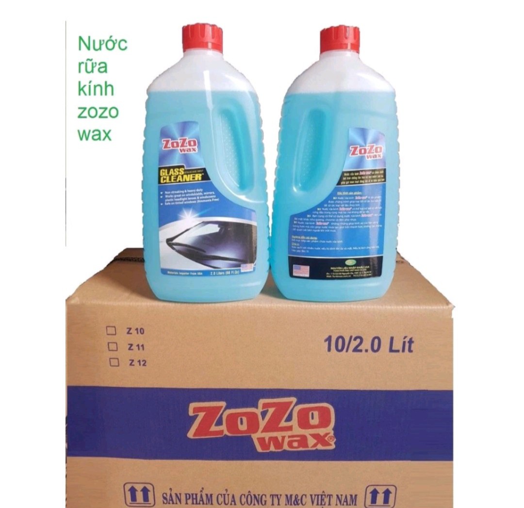 Nước Rửa Kính Xe Zozo 2 Lít