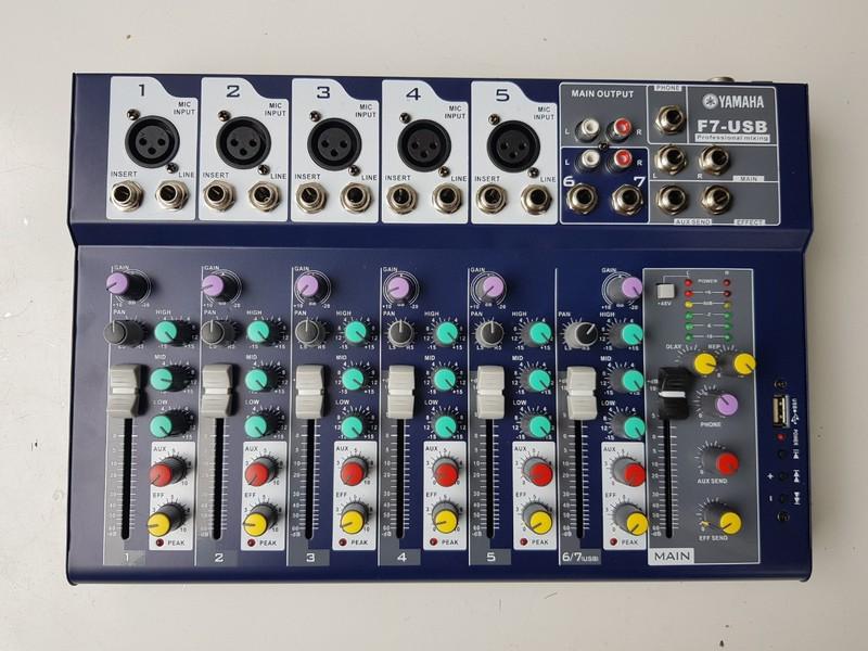 mixer yamaha f7