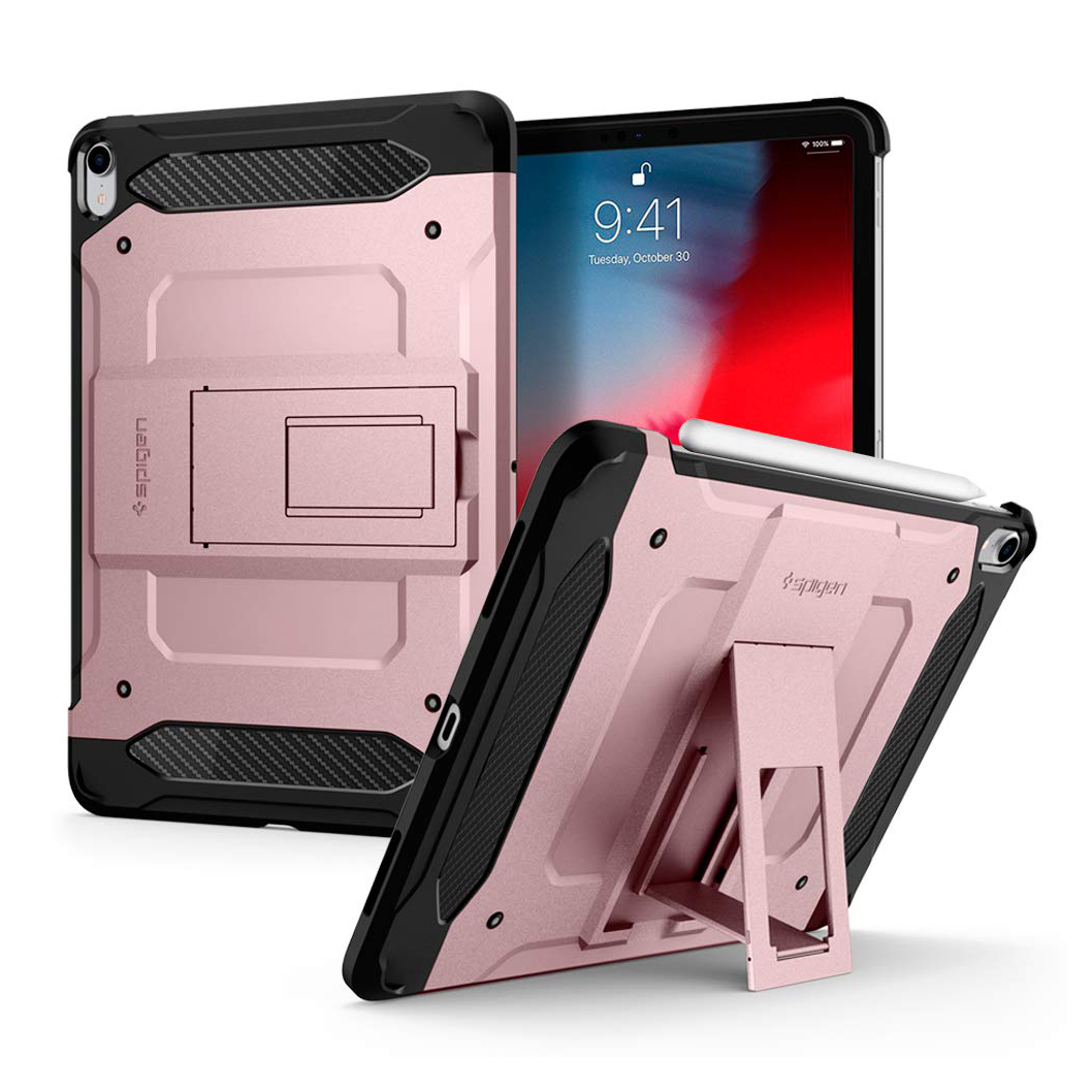 Ốp cho ipad pro 11" 2018 tough armor tech - chính hãng spigen