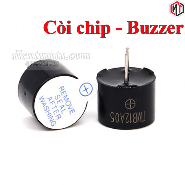 Loa - Còi chip - Buzzer 3V 5V 12V