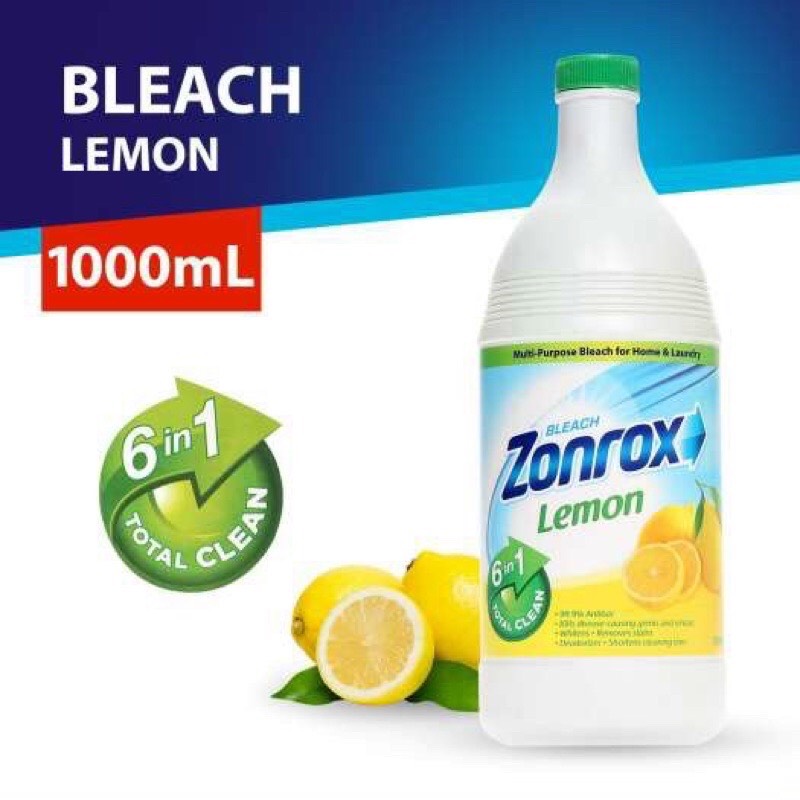 Nước tẩy quần áo Zonrox 500ml-1000ml