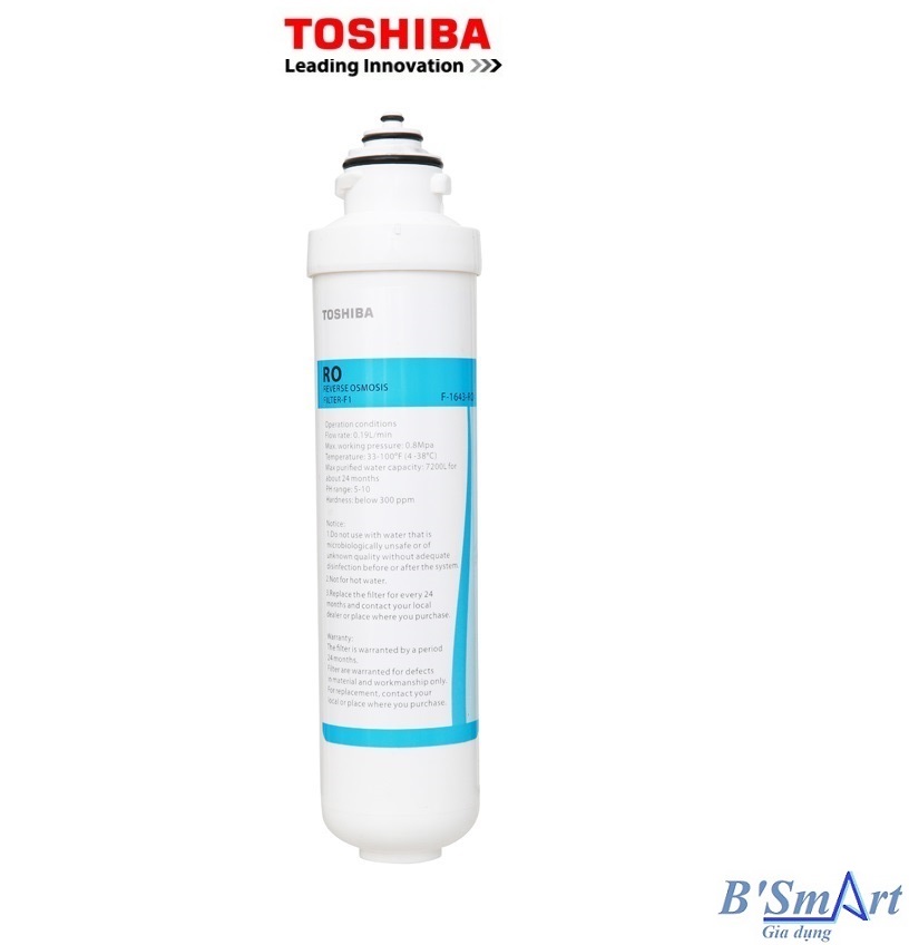 Lõi lọc toshiba số 3 f-1643-ro